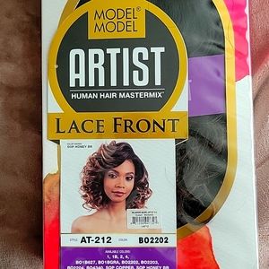 Wig - Model Model Artist Human Hair Mix, Style AT-212, Color B02202